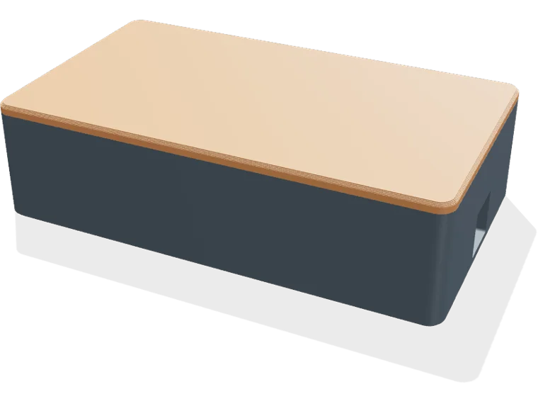 Arduino Mega 2560 case, snap-on lid