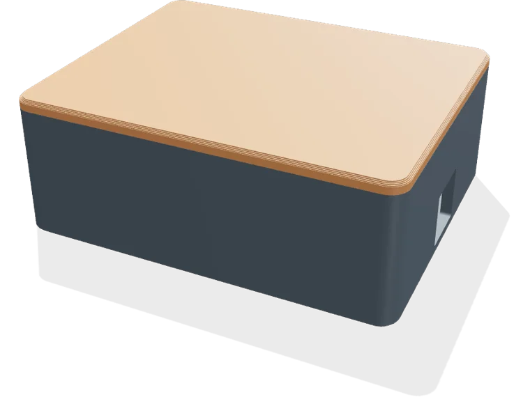 Arduino Uno R3 case, snap-on lid