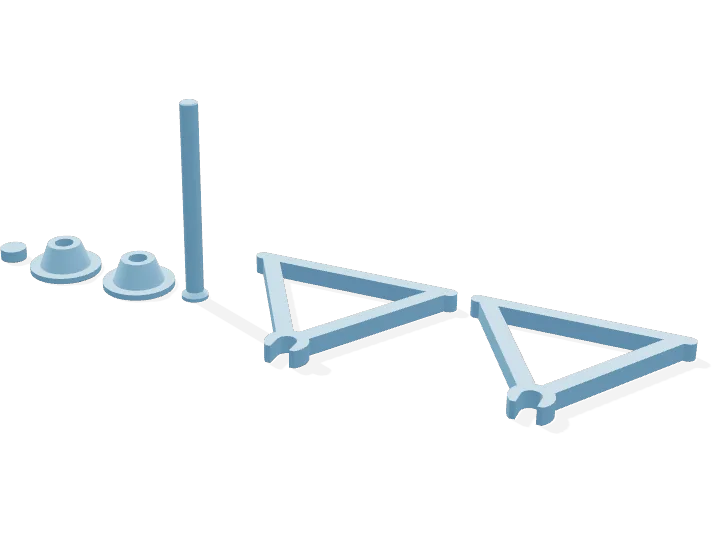 Cardboard spool stand (33 mm bore)