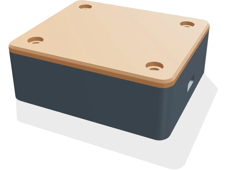 Wemos D1 mini case, screw lid