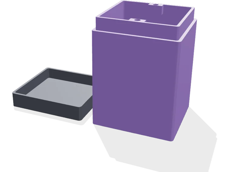 75-card box, double-sleeved, magnet lid