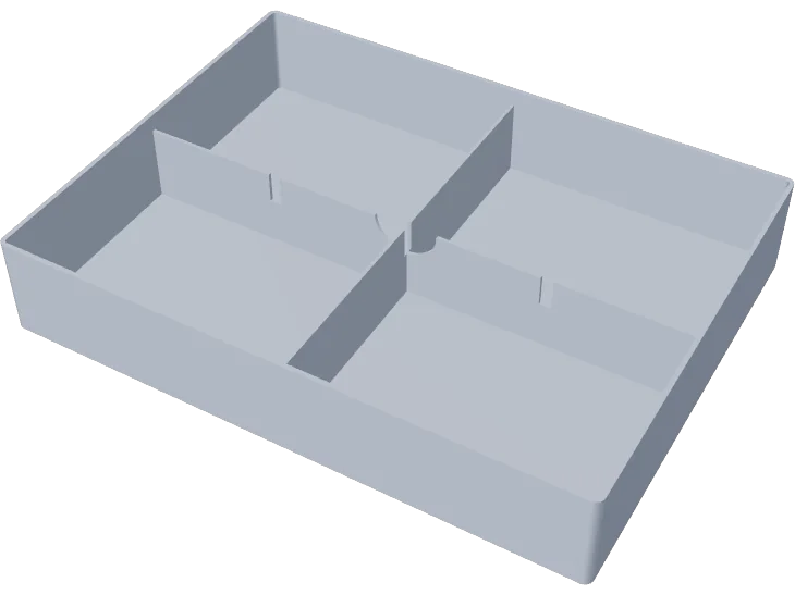Desk drawer organizer 200 x 150 mm