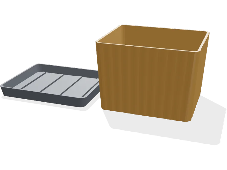 Desk planter 140 x 120 mm