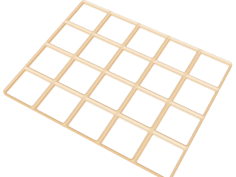 Gridfinity baseplate 5×4