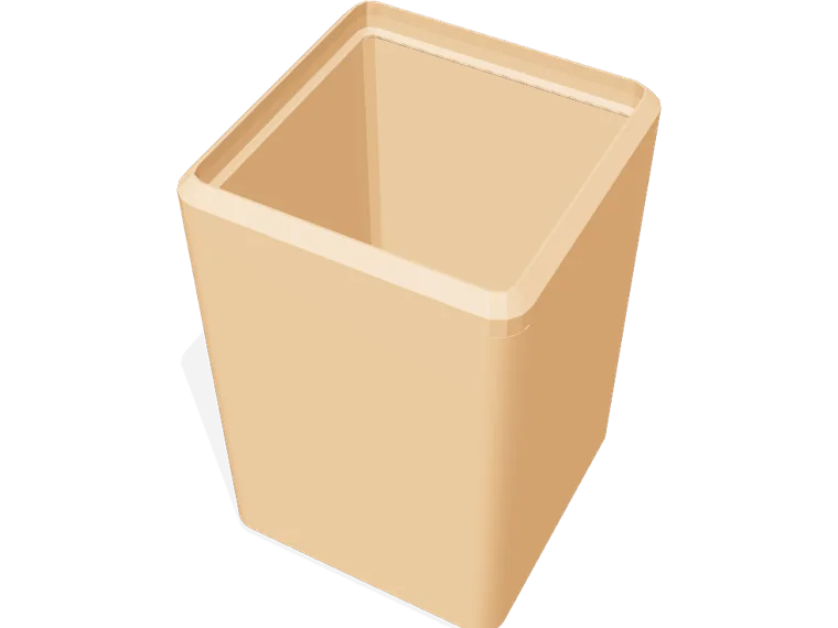Gridfinity bin 1×1, 9u