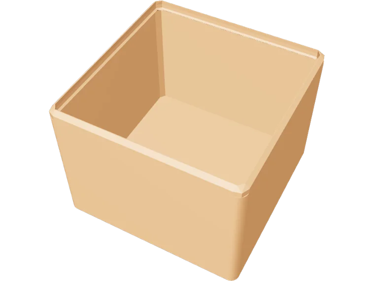 Gridfinity bin 2x2, 9u