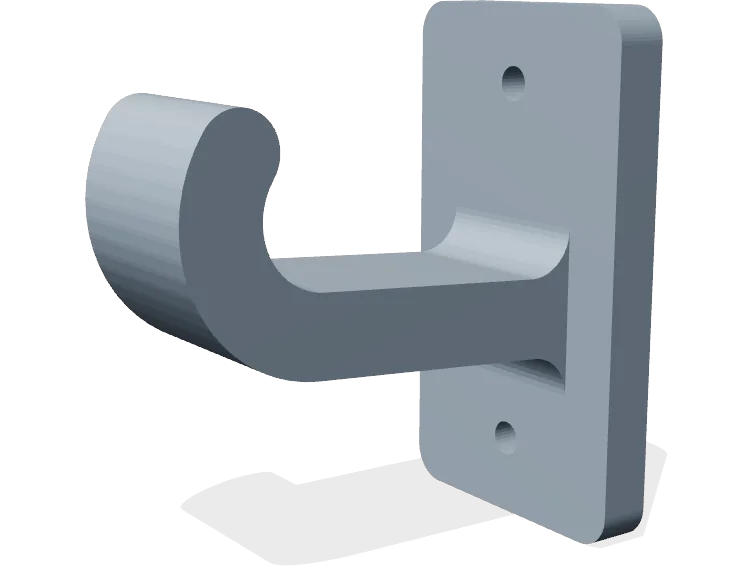 Headphone hook (J), 50 mm