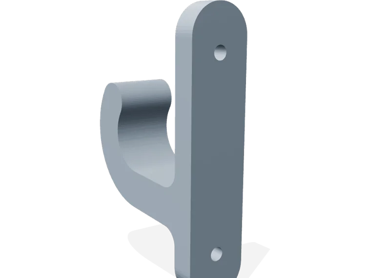 Heavy-duty coat hook