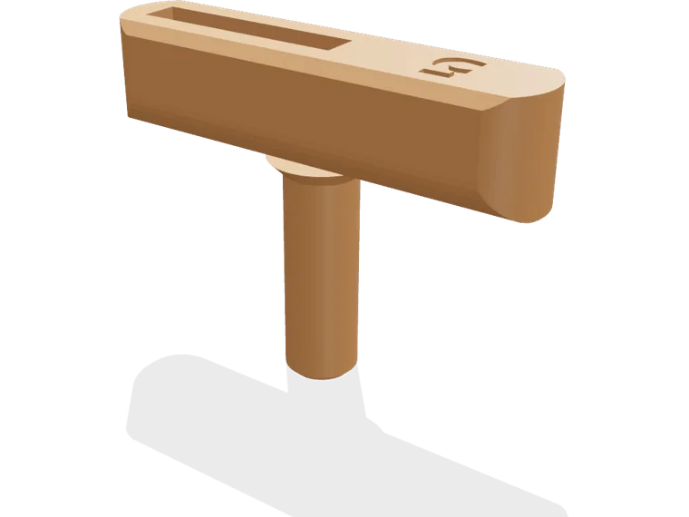 T-handle for a 5 mm hex key