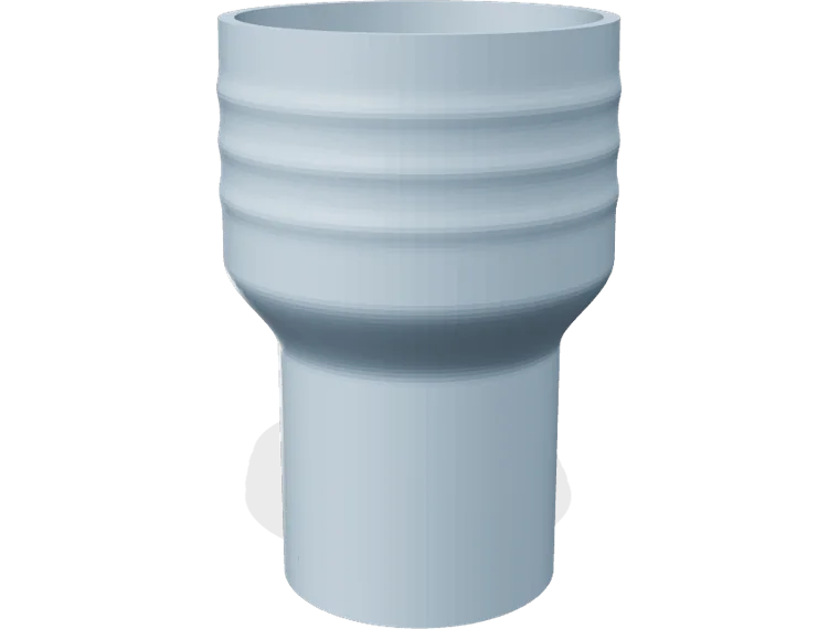 32 mm to 50 mm hose adapter