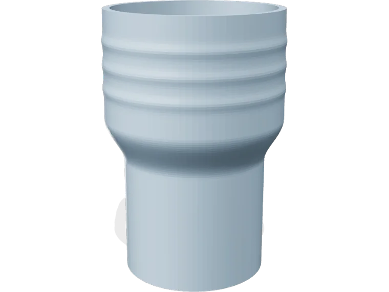 35 mm to 50 mm hose adapter
