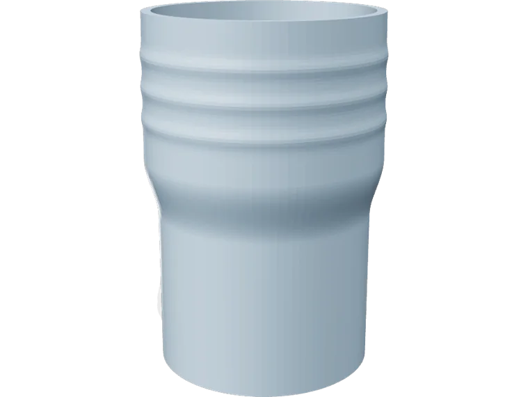 40 mm to 50 mm hose adapter