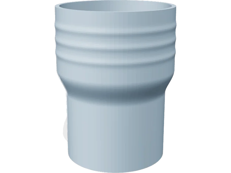 44 mm to 57 mm hose adapter
