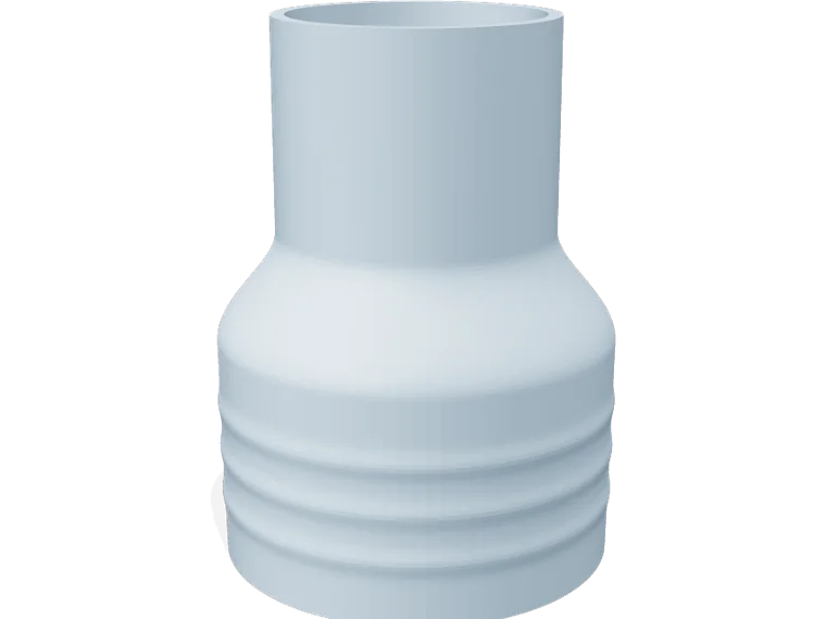 57 mm to 35 mm hose adapter