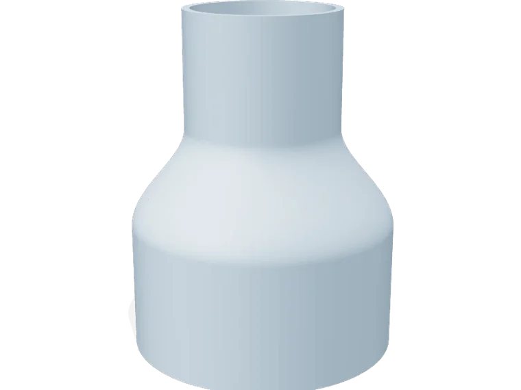 63 mm to 35 mm hose adapter