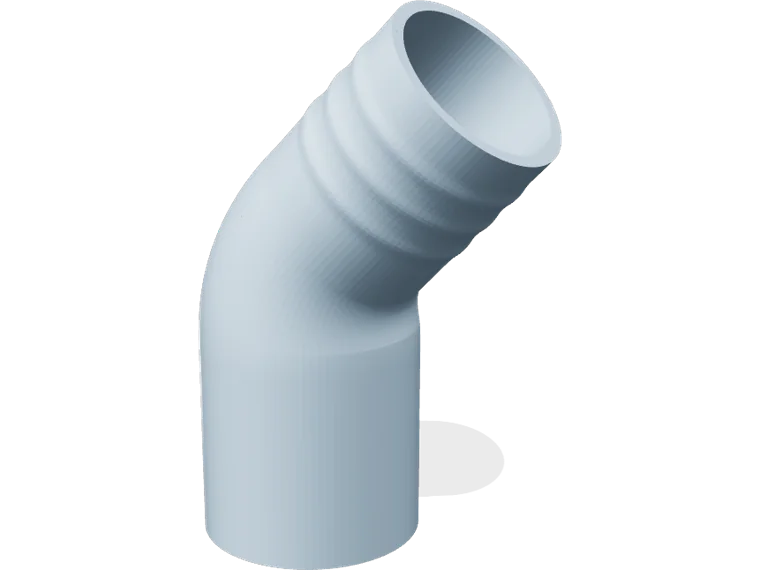 32 mm 45 degree hose elbow