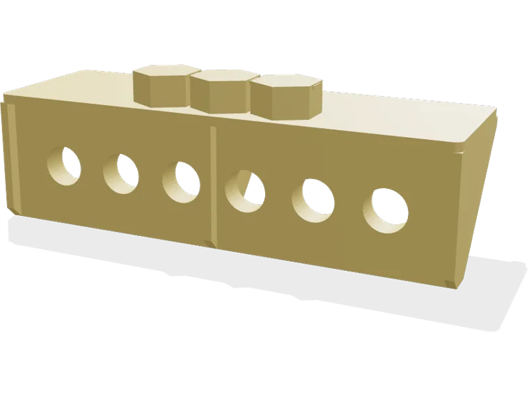 HSW plier and file rack, 14 mm holes