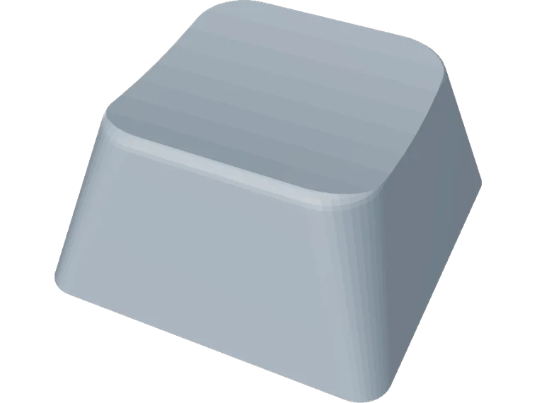 cylindrical keycap 1.5u, blank