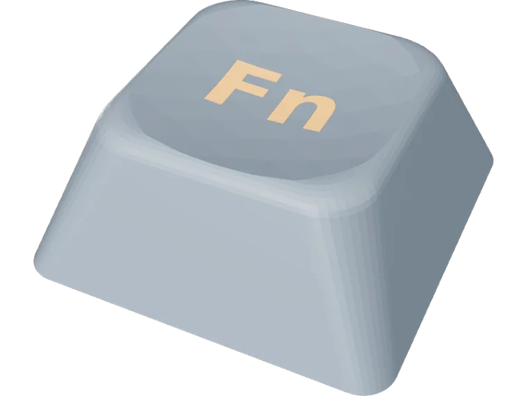DSA keycap 1u with Fn legend