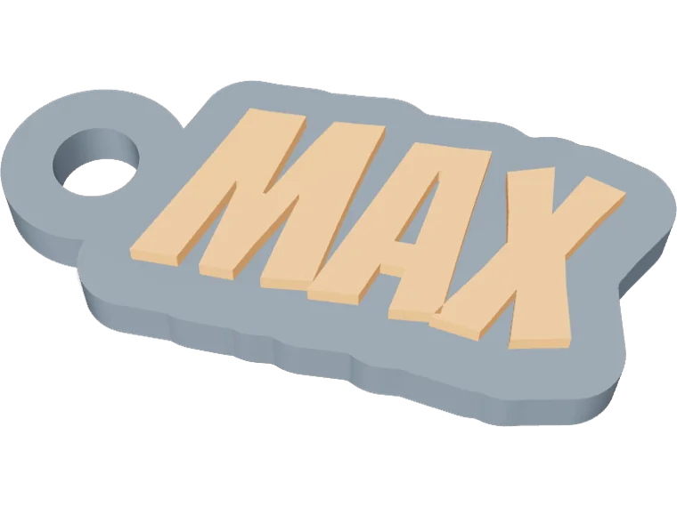 Max name keychain
