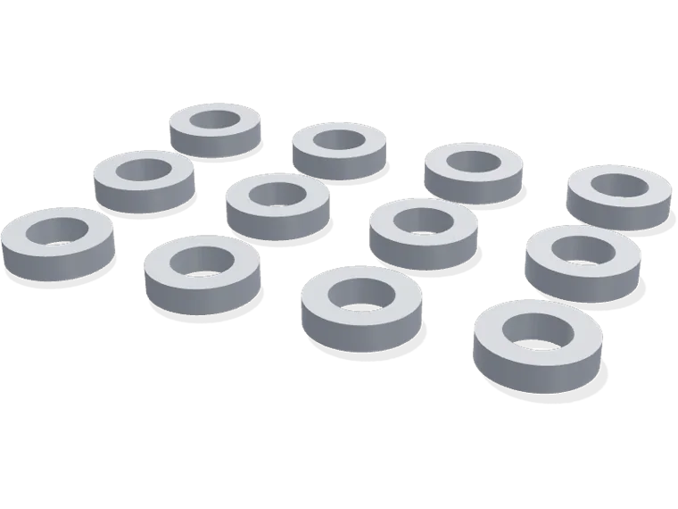 M4 washers x 12