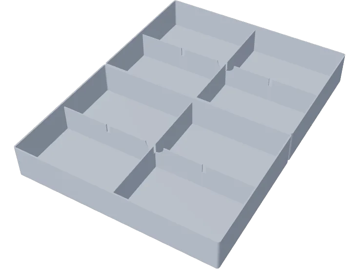 Narrow drawer organizer 240 x 320 mm