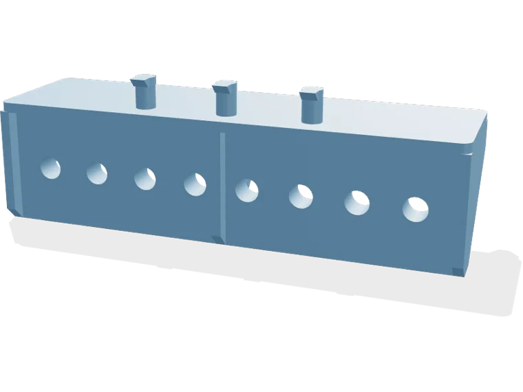 Pegboard bit and driver rack