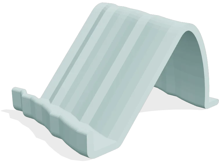 Phone without a case stand, 50 degrees (typing)