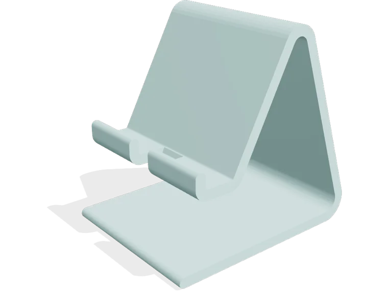Phone charging stand for an 11 mm case