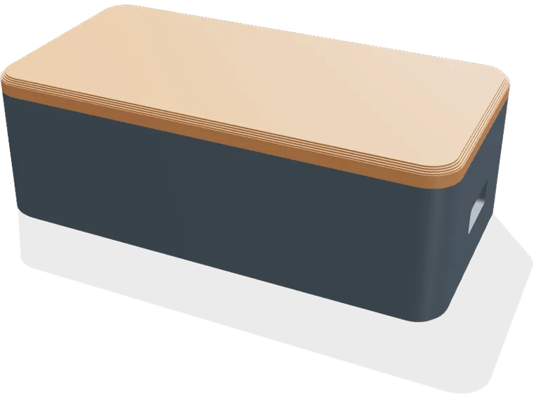 Raspberry Pi Pico case, snap-on lid