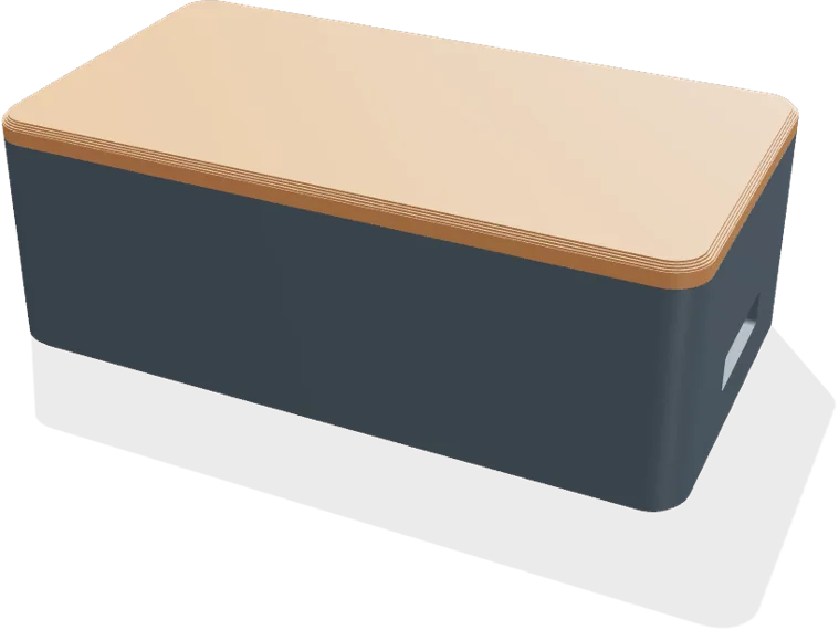 Raspberry Pi Zero 2 W case, vented, snap lid