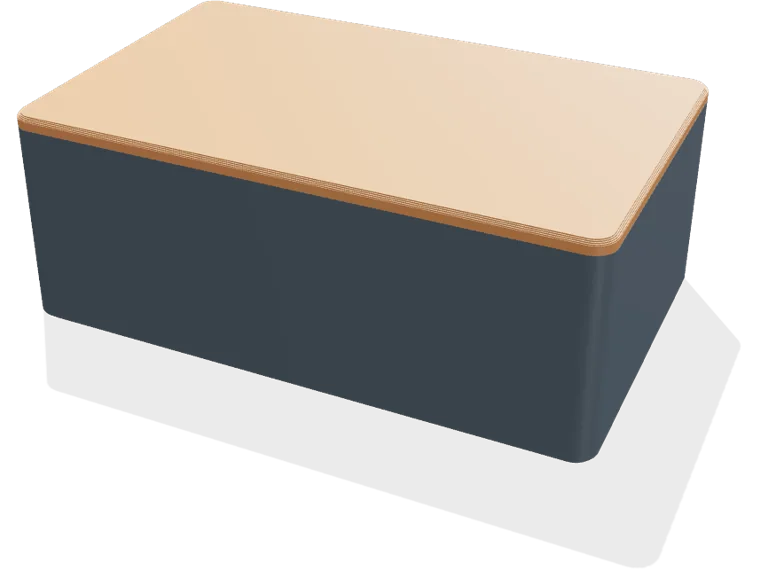Project box 100 x 60 x 35 mm, snap lid