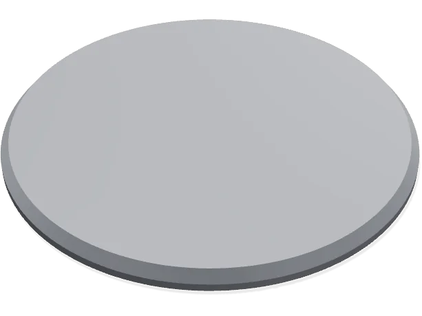 80 mm round base