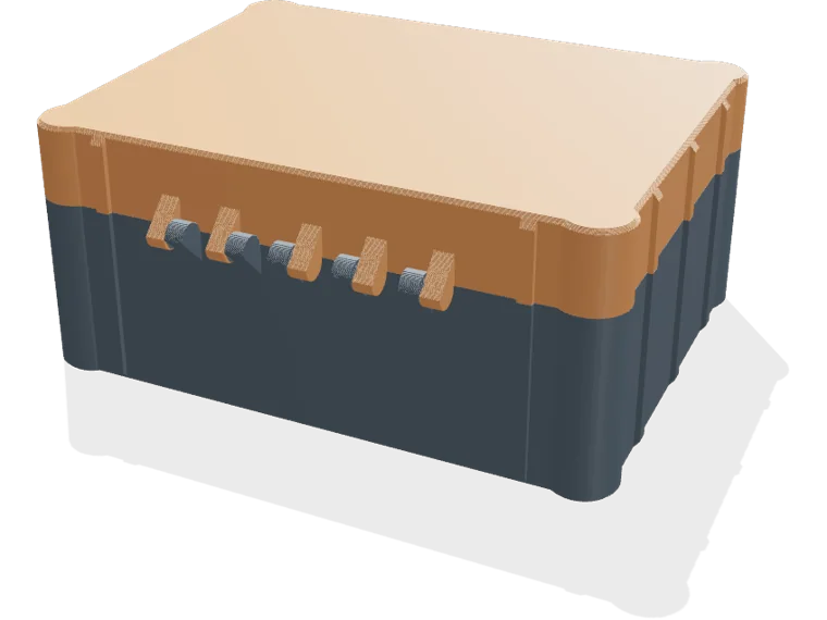 Rugged first-aid box 160 x 120 mm