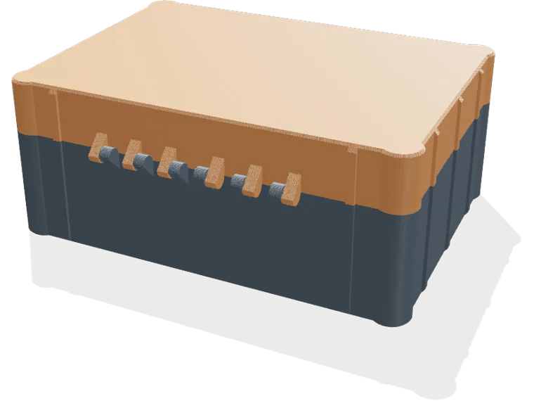 Rugged box 200 x 140 mm for tools