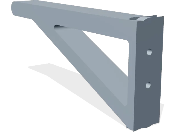 Shelf bracket (L), 150 mm