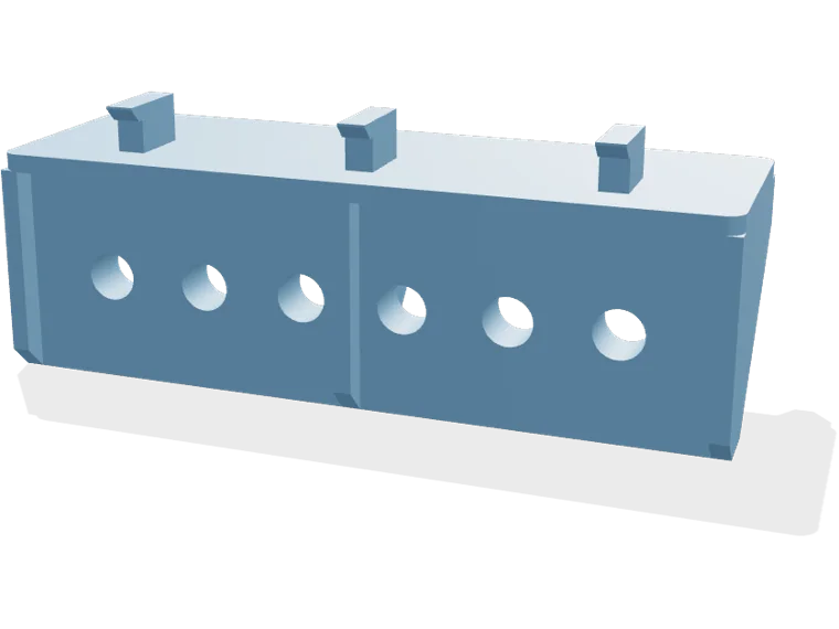 SKÅDIS screwdriver rack, 8 mm holes