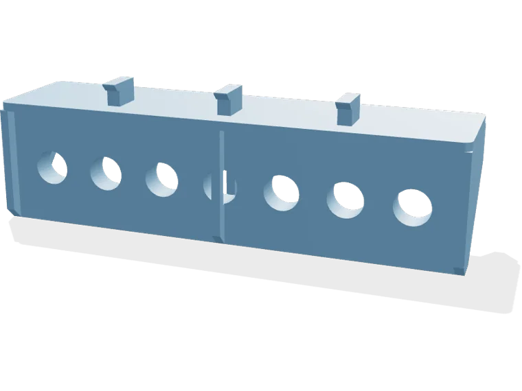 SKÅDIS tool rack, 12 mm holes