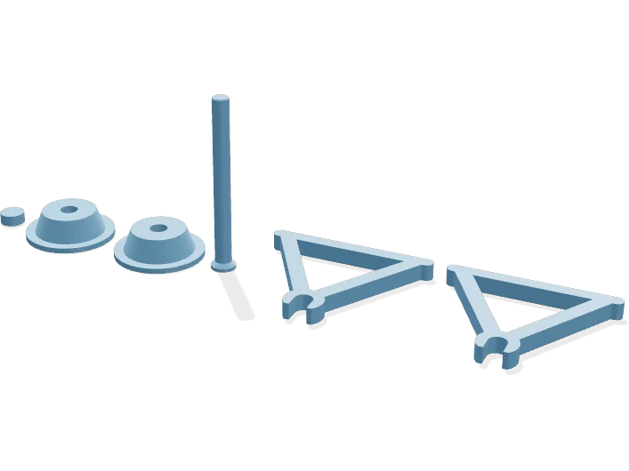 Spool stand for 160 mm spools (500 g)