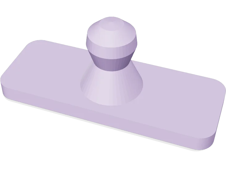 SAMPLE stamp, 55 mm