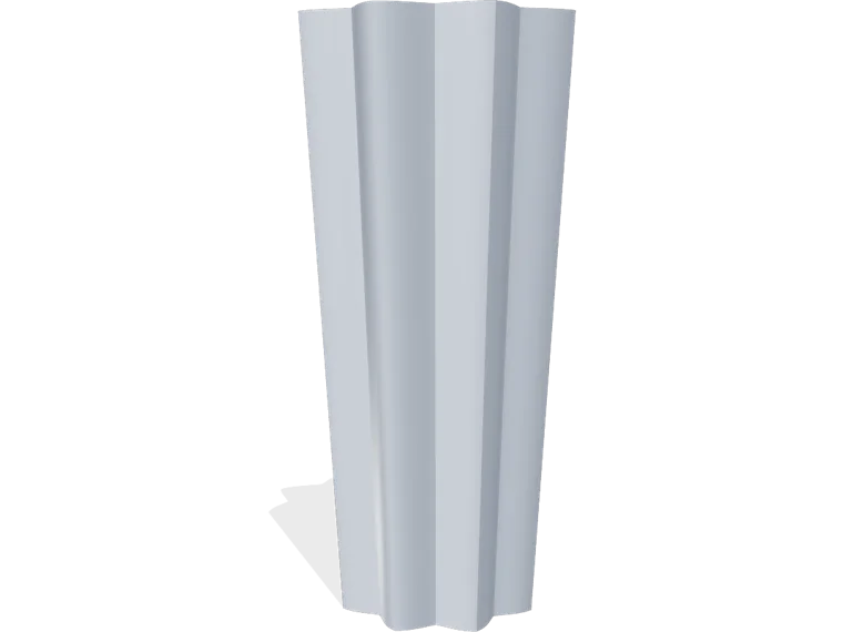 Star vase 200 mm, 8 points