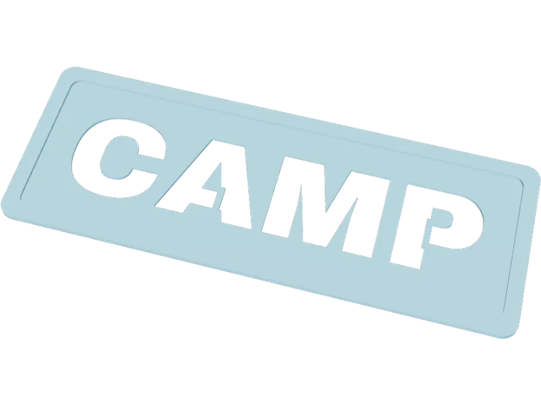 CAMP stencil, 160 mm