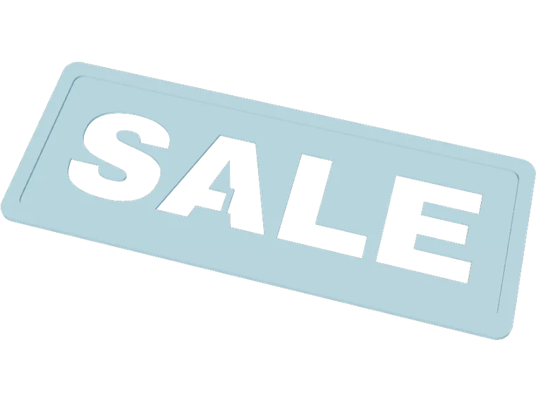 SALE stencil, 160 mm