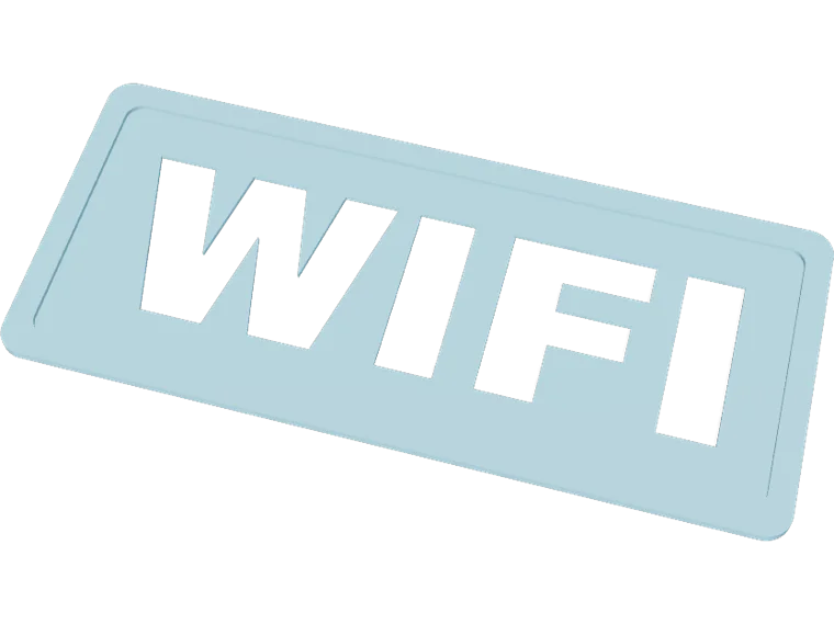 WIFI stencil, 140 mm