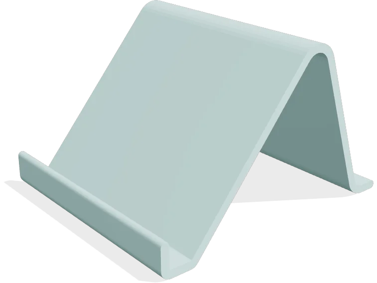 10 inch tablet stand, 50 degrees (typing)