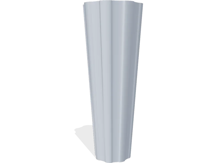 Tall cone vase 300 mm