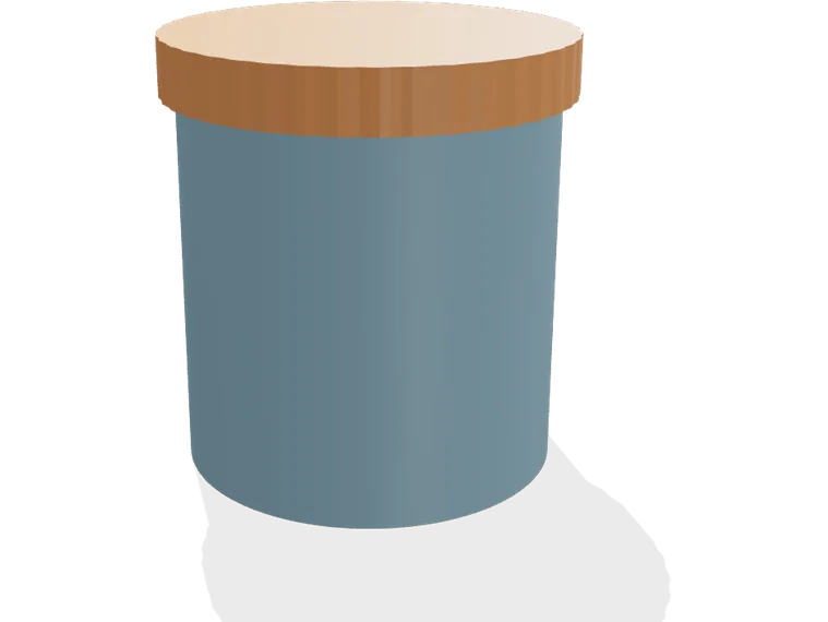 XL threaded jar 120 x 140 mm