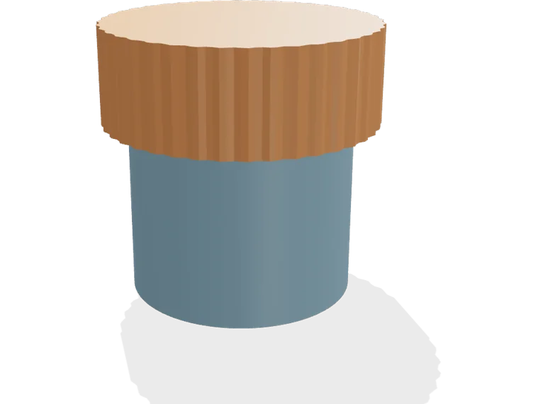 Threaded jar 40 x 50 mm