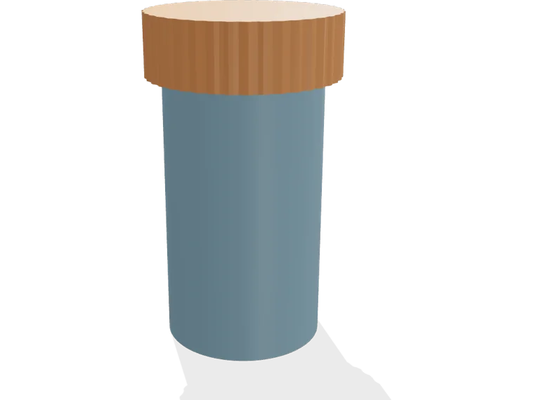 Tube jar 45 x 100 mm