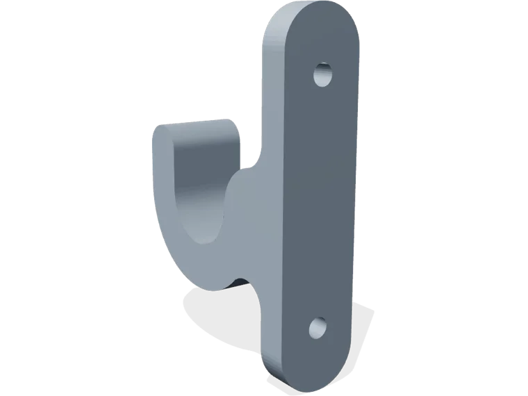 Towel hook (U cradle), 40 mm